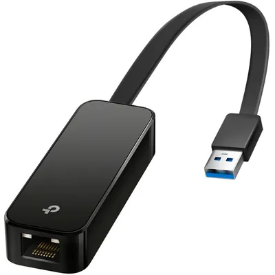 Zdjęcie produktu dla TP-Link UE306, Przewodowa, USB, Ethernet, 1000 Mbit/s, Czarny