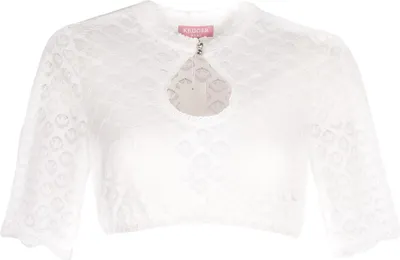 Produktbild von Dirndlbluse Franja Halbarm ecru 32