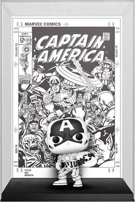 Obrázok produktu pre Comic Covers, Marvel Captain America, zberateľská figúrka POP