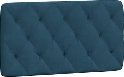 Produktbild von vidaXL Kopfteil-Kissen Blau 100 cm Samt
