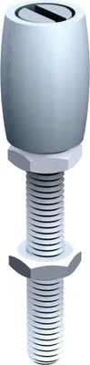 Image de Guide olive nylon pour U 25x17mm - MANTION - 1088