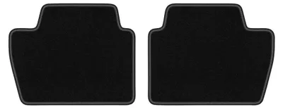 Immagine prodotto di Tappetini posteriori in moquette per BMW 4 G22 2020-2022 (coupé) – 2 pezzi, neri, su misura – Wielganizator LUX