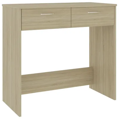 Image de vidaXL Bureau Chêne Sonoma 80x40x75 cm Bois composite - Bureaux