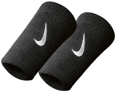 Immagine prodotto di Braccialetti Nike Swoosh Doublewide rosa, nero e bianco