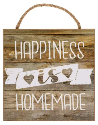 Produktbild von Wandbilder Set 4-teilig, 20 x 20 cm, Vintage Sprüche, für die Wanddekoration