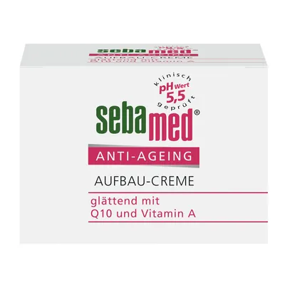 Zdjęcie produktu dla Sebamed Przeciwstarzeniowy krem wygładzający z Q10 i witaminą A 50ml