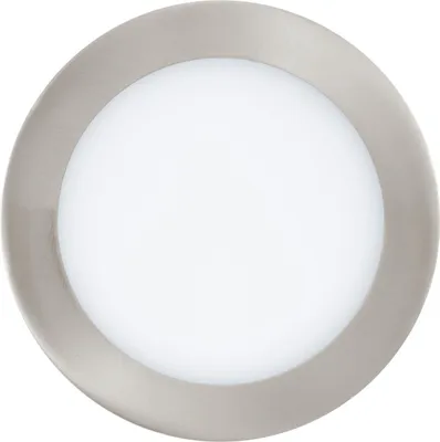 Produktbild von EGLO Fueva 1, Einbaustrahler, Nicht austauschbare(s) Leuchtmittel, LED, 10,9 W, 4000 K, Nickel, Weiß
