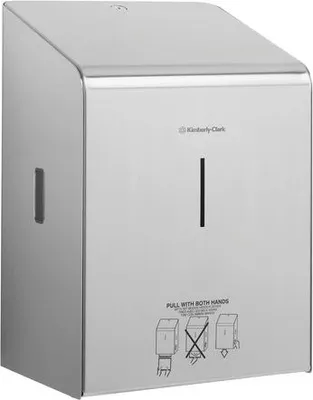 Immagine prodotto di Dispenser in acciaio inox per asciugamani di carta in rotolo XL