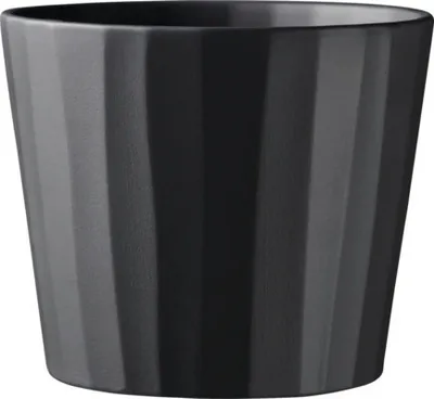 Produktbild von Blumentopf Soendgen Umea Keramik matt Ø 18 cm H 15 cm anthrazit