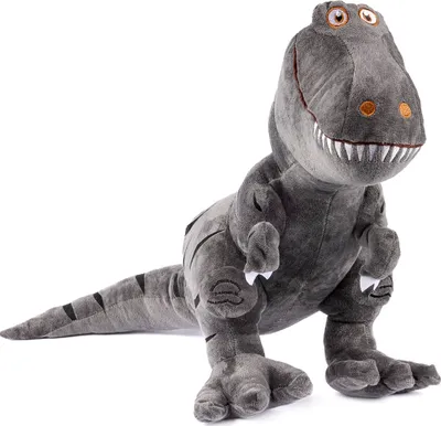 Produktbild von Gustaw Dino- Kuscheltier Groß XXL (Grau, 100cm), Dinosaurier Gross Plüschtier Spielzeug Stofftier Plüschtier Dekoration, Tyrannosaurus Plüschsaurier.