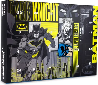 Produktbild von Batman Socken Adventskalender : 39-42 : mehrfarbig  Größe: 39-42 Farbe: mehrfarbig