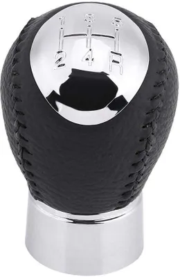 Productafbeelding van Universeel kunststof schakelknoppje, 7 cm, voor auto-styling, zwart