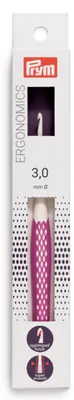 Productafbeelding van Prym Ergonomics, haaknaald voor wol, 16 cm lang, 3 mm diameter