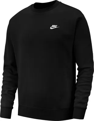 Produktbild von Nike M NSW Club CRW BB Herren Sweatshirt Rundhalsshirt BV2662 010 : XS Grösse - Bekleidung: XS