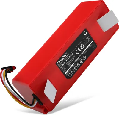 Image de CELLONIC 1x Batterie pour Aspirateur Compatible avec Roborock S8, S7, S8 Pro Ultra, Compatible avec Xiaomi STYTJ01ZHM - (5200mAh, 14.4V)