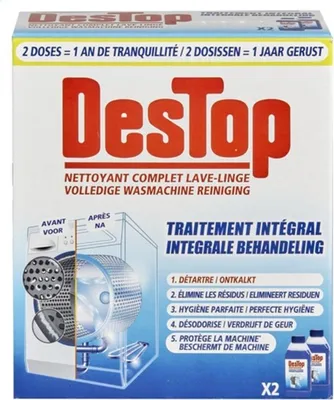 Image de Bureau – Nettoyant pour lave-linge – Traitement intégré – Duopack - 1 pièce
