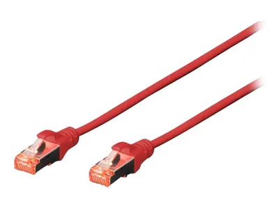Obrázek produktu pro DIGITUS CAT 6A S/FTP Patchkabel, 1m, rot