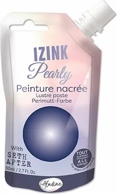 Produktbild von Aladine Aladine Izink Perlmuttfarbe 80 ml Blau