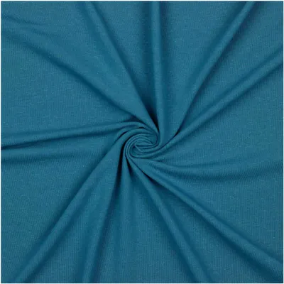 Baumwoll Leinen Jersey meliert ab 0,5 m x 1,45 m Leinenstoff Oeko-Tex jeansblau