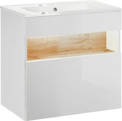 Obrázek produktu pro Umyvadlo Keramické umyvadlo Koupelnová umyvadla 60 cm vanity unit