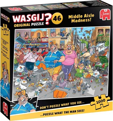 Image de Jumbo Wasgij Original 46 - La folie de l'allée centrale  (1000 pièces)