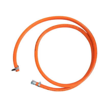 Immagine prodotto di Tubo flessibile per gas propano-butano Zatechs con raccordo rapido 1,5 m 20 bar Ø 9,0 mm 1/4" filettatura sinistrorsa con guarnizione a sfera x raccordo rapido Barbecue a gas da campeggio Camper