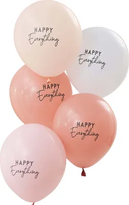 Produktbild von 5 Joyful Life Luftballons 30cm
