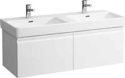 Produktbild von LAUFEN Laufen Waschtischunterbau LAUFEN PRO S 1160x395x450mm 2 Schub/Innenschub grap
