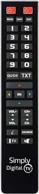 Produktbild von Universalfernbedienung Mb geroa SIMPLYDIGITALTV