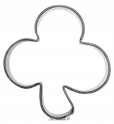 Produktbild von EkoForemki Kleeblatt Ausstecher 4,2 cm für Kekse Plätzchen