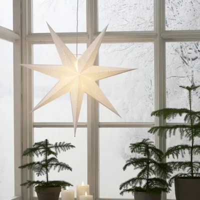 Zdjęcie produktu dla Gwiazda wisząca LYSA biała 70cm