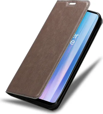 Produktbild von Cadorabo Hülle für OnePlus Nord CE 2 5G Schutz Hülle in Braun Handyhülle Etui Case Cover Magnetverschluss