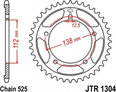 Obrázek produktu pro ESJOT Kettenrad "29016"525