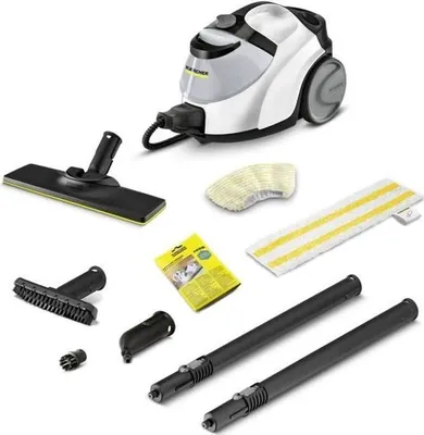 Zdjęcie produktu dla Parownica Kärcher SC 5 Easy Fix IRON PLUG, 2250 W, 4.2 bar, Eliminuje 99.9% wirusów i bakterii, Zbiornik z możliwością ciągłego napełniania