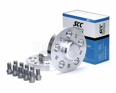 Zdjęcie produktu dla Podkładki przedłużające SCC 25mm 5/112 - 66,6 mm (M14x1,5) z nakrętką, 13327