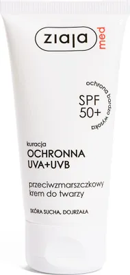 Produktbild von $ Ziaja Med, SPF 50+, Anti-Falten-Creme, 50 ml