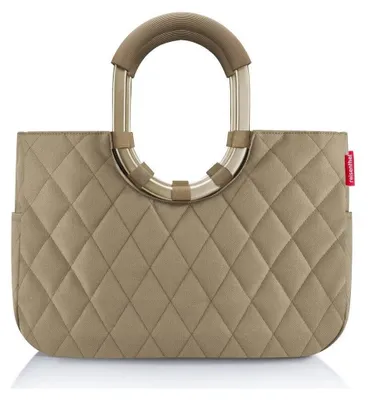 Obrázek produktu pro Reisenthel Loopshopper L, Koš na nákup, Hnědá, Polyester, Jednobarevný, 15 l, 460 mm