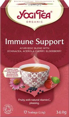 Obrázek produktu pro Yogi Tea®Ajurvédský čaj Podpora imunity (17ks), 44929