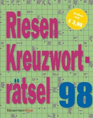 Produktbild von Riesen-Kreuzworträtsel 98