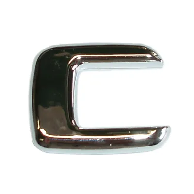 Produktbild von Hermann Schütz 3D-Relief-Chrome-Buchstabe C 25x35mm