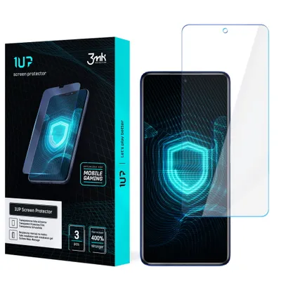 Produktbild von 3mk Display Schutzfolie 1UP für Xiaomi POCO X3 Pro transparent Gaming (3 Stück)
