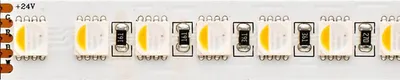 Produktbild von SIGOR 22W/m RGB+W LED-Streifen RGB/3000K 5m 112 LED/m IP20 24V 1657lm RA90
