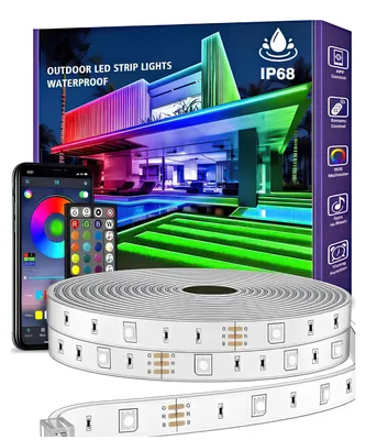 Produktbild von RGB-LED-Streifen 30 m IP68 wasserdicht Outdoor mit Fernbedienung und Bluetooth-Steuerung