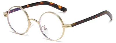 Image de Lunettes anti-lumière bleue pour adultes, avec monture métallique