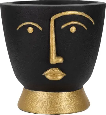 Image de Lampe à poser Mauro Ferretti feuilles E27 Ø 30x60 cm noir or