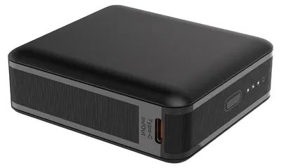 Produktbild von Akashi, PowerBank USB-C 10000mAh 22.5W Power Delivery mit LED-Anzeigen, Schwarz
