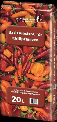 Produktbild von Floragard Basissubstrat für Chilipflanzen 20 L