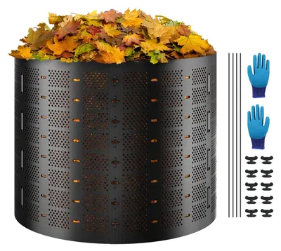 Produktbild von Kompostbehälter - Kompostbehälter - Komposter - Komposterde - Gartenkomposter - 1000 Liter Fassungsvermögen