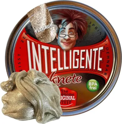 Produktbild von Trendhaus Handelsgesellschaft Intelligente Knete - Medium Platinum 1