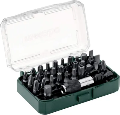 Produktbild von Metabo Bit Box 32-teilig LC mit magnetischem Bithalter 60 mm Adapter Länge 25 mm